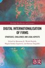 "Digital Internationalisation of Firms: Strategies, Challenges and Legal Aspects." Bunte, abstrakte Illustration. Routledge-Logo.