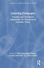 "Listening Pedagogies: Creative and Arts-Based Approaches for Education in Unstable Times." Blaues abstraktes Muster.