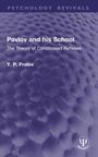 „Pavlov and his School: The Theory of Conditioned Reflexes“ von Y. P. Frolov. Purpurne wabenartige Struktur im Hintergrund.