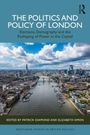 "The Politics and Policy of London" steht oben. Darunter eine Luftaufnahme Londons, mit der Themse und markanten Gebäuden.