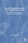 Janice Wearmouth: Special Educational Needs and Disability in Context, Buch