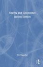 "Energy and Geopolitics, Second Edition" von Per Högselius, blaues Cover mit abstrakten weißen Linien und Routledge-Logo.