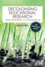 Leigh Patel: Decolonizing Educational Research, Buch