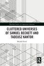 „Cluttered Universes of Samuel Beckett and Tadeusz Kantor“ von Michał Kisiel. Schwarz-weiße geometrische Muster.