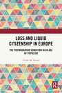 Titel: "LOSS AND LIQUID CITIZENSHIP IN EUROPE", Ulrike M. Vieten. Bunte, dreieckige Muster.