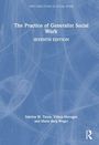 „The Practice of Generalist Social Work, Seventh Edition“ von Sabrina W. Tyuse, Vithya Murugan und Marla Berg-Weger auf blauem Hintergrund.
