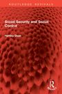"Social Security and Social Control" von Hartley Dean. Rote, strukturierte Oberflächenillustration.