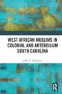 "West African Muslims in Colonial and Antebellum South Carolina" von Jeffry R. Halverson; blau-gelbes abstraktes Muster.