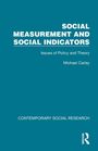 Michael Carley: Social Measurement and Social Indicators, Buch