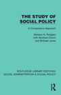 Barbara Rodgers: The Study of Social Policy, Buch
