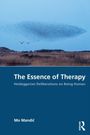 "The Essence of Therapy: Heideggerian Deliberations on Being Human" von Mo Mandić. Oben ein Vogelschwarm am Himmel.