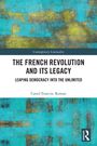 "The French Revolution and Its Legacy: Leaping Democracy into the Unlimited" von Camil Francisc Roman. Blau-gelbe abstrakte Kunst.