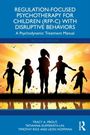 "Regulation-Focused Psychotherapy for Children (RFP-C) with Disruptive Behaviors." Silhouetten von fünf Kindern beim Spielen.