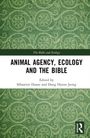 "Animal Agency, Ecology and the Bible", herausgegeben von Sébastien Doane und Dong Hyeon Jeong. Grünes, gemustertes Design.