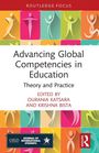 Titel: "Advancing Global Competencies in Education: Theory and Practice", Herausgeber: Ourania Katsara, Krishna Bista. Bunte Figuren im Hintergrund.