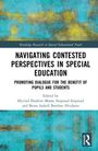 Titel: "Navigating Contested Perspectives in Special Education". Herausgeber: Øyvind Marøy Snipstad, Bente Hvidsten. Abstrakte Farbhintergründe.