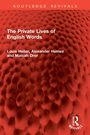 Louis Heller: The Private Lives of English Words, Buch