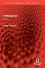 "Pythagoras: A Life" von Peter Gorman. Rote, wabenartige Oberfläche; oben "ROUTLEDGE REVIVALS". Rechts unten weißes Logo.