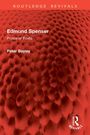 "Edmund Spenser: Prince of Poets. Peter Bayley. Rotes, wabenartiges Muster im Hintergrund. Unten rechts ein Logo."