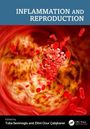 „INFLAMMATION AND REPRODUCTION“, rote Blutkörperchen in einem Wirbel; Illustration mit blauem Titelbalken.