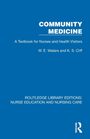 W. E. Waters: Community Medicine, Buch