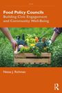 "Food Policy Councils: Building Civic Engagement and Community Well-Being" von Nessa J. Richman. Hände halten Gemüsekiste.