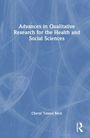 Titel: "Advances in Qualitative Research for the Health and Social Sciences". Autor: Cheryl Tatano Beck. Blauer Hintergrund mit abstrakten Linien.