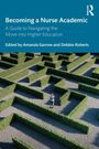 „Becoming a Nurse Academic“, ein Buchcover, zeigt eine Person in einem Heckenlabyrinth von oben.