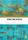 "SPORT AND SPECIES", Herausgegeben von S.P. Morris und Gabriela Tymowski-Gionet. Abstrakte, blau-grüne Textur.