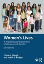 "Women's Lives: A Psychological Exploration of Women and Gender, Sixth Edition" von Claire A. Etaugh und Judith S. Bridges. Verschiedene Frauen unterschiedlichen Alters und kulturellen Hintergrunds stehen zusammen.