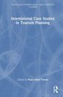 Titel: "International Case Studies in Tourism Planning", Herausgeberin: Paula Simó Tomás. Blaues Hintergrunddesign.