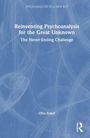 Reinventing Psychoanalysis for the Great Unknown. Blaues Cover mit weißen Linien und Routledge-Logo.