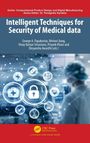 "Intelligent Techniques for Security of Medical data." Symbole mit Schloss und medizinischen Icons im Hintergrund.