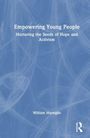 Empowering Young People: Nurturing the Seeds of Hope and Activism. Autor: William Marsiglio. Blauer, abstrakter Hintergrund.