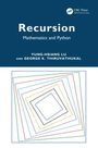 "Recursion: Mathematics and Python" von Lu & Thiruvathukal. Einfache Covergrafik mit verschachtelten Quadraten.