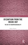 "Byzantium from the Inside Out: The Art of Incomprehensibility" von Robert Nelson. Ornamente auf rosa Hintergrund.