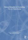 Text: "Human Sexuality in Counseling: The Art of Sexual Healing" von Juquatta D. Brewer und Lorraine N. Joseph. Blaues Hintergrundmuster.