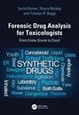 Oben die Autoren: Sachil Kumar, Shipra Rohatgi, Tulsidas R. Baggi. Titel: Forensic Drug Analysis for Toxicologists. Wortwolke betont "SYNTHETIC DRUGS".