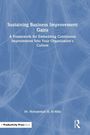 Text: "Sustaining Business Improvement Gains..." und "Dr. Mohammad H. Al-Rifai". Blaues abstraktes Muster im Hintergrund.