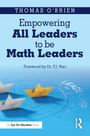 "Empowering All Leaders to be Math Leaders" von Thomas O'Brien. Origami-Boote und ein Kompass im Hintergrund.