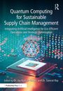 „Quantum Computing for Sustainable Supply Chain Management“, Autoren: Dr. Jay Kumar Pandey und Dr. Samrat Ray. Illustration: Computerchip mit abstrakter Kugel.