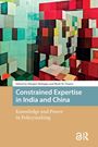 “Constrained Expertise in India and China: Knowledge and Power in Policymaking.” Geometrische Muster in Rot und Grün.