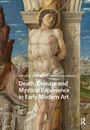 "Death, Disease and Mystical Experience in Early Modern Art" steht über einem Gemälde eines gefesselten Mannes mit Pfeilen.