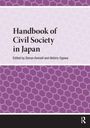 "Handbook of Civil Society in Japan", bearbeitet von Simon Avenell und Akihiro Ogawa. Lila Sechskantmuster.