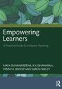 Cover für "Empowering Learners: A Practical Guide to Inclusive Teaching" von Maya Gunawardena und anderen. Blätterdesign.