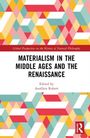 "Materialism in the Middle Ages and the Renaissance" von Aurélien Robert, mit buntem geometrischem Muster und rotem Logo.