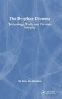 Das Buchcover zeigt den Titel "The Deepfake Dilemma: Technology, Truth, and Forensic Integrity" und den Autor "Áine MacDermott".