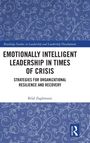 Titel: Emotionally Intelligent Leadership in Times of Crisis. Blaues florales Muster mit weißem Hintergrund.