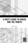 Text: "A Poet’s Guide to Venice and the Veneto" und "Paul Venzo". Stilisiertes Gitterdesign im Hintergrund.
