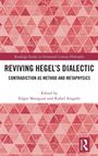 Oben steht: "Routledge Studies in Nineteenth-Century Philosophy". Titel: "Reviving Hegel's Dialectic". Rote Dreiecks-Muster.